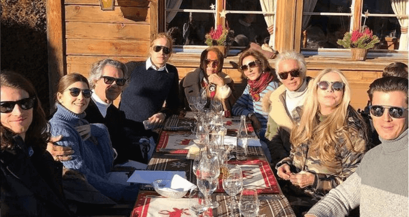 Ηλίας Ψινάκης: Χλιδάτες διακοπές στο Γκστααντ