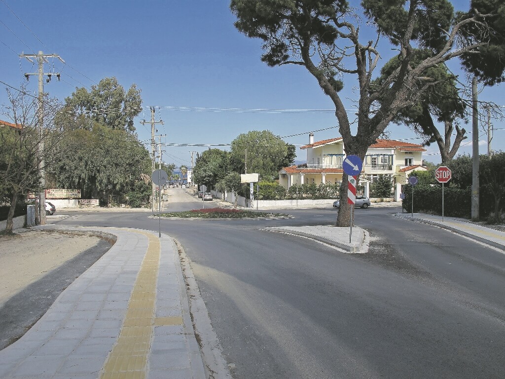 O κυκλικός κόμβος στο Ζούμπερι το 2014