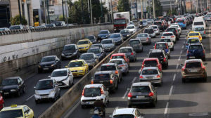 κίνηση στου δρόμους