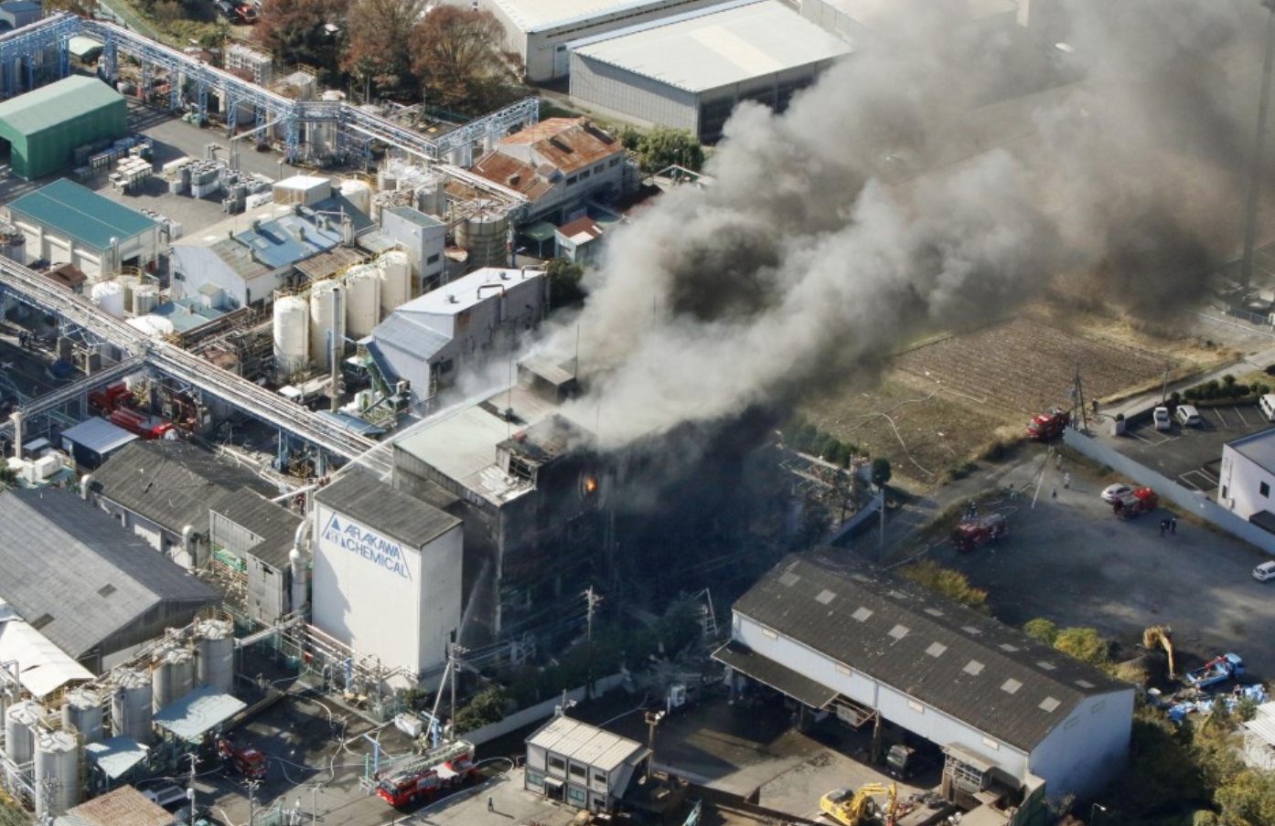 Έκρηξη σε χημικό εργοστάσιο