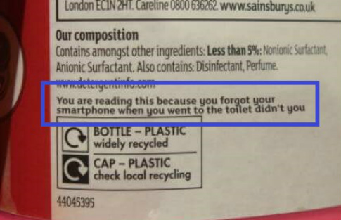 Η απίστευτη ετικέτα καθαριστικού που έγινε viral