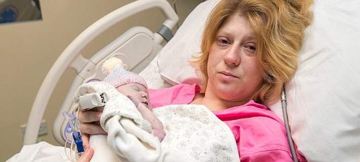 Γέννησε άρρωστο βρέφος για να δωρίσει τα όργανά του!