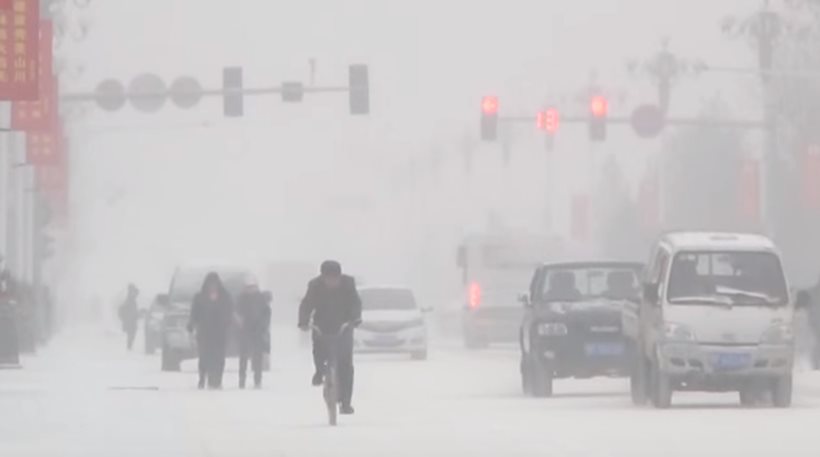 Απίστευτο κρύο στην Κίνα - Κάτω από -50 βαθμούς Κελσίου