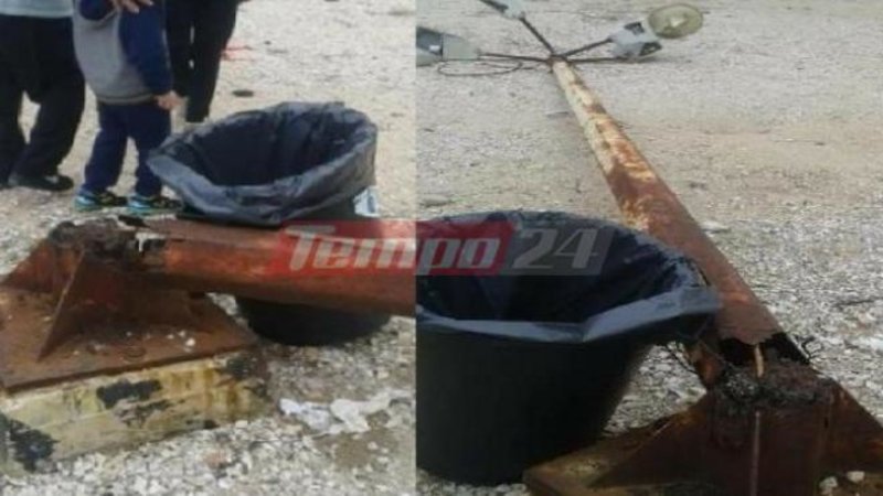 Απίστευτο: Έριξε κολόνα της ΔΕΗ με τον χαρταετό του!