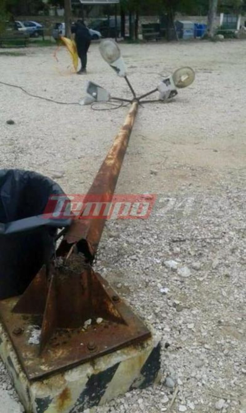 Απίστευτο: Έριξε κολόνα της ΔΕΗ με τον χαρταετό του!