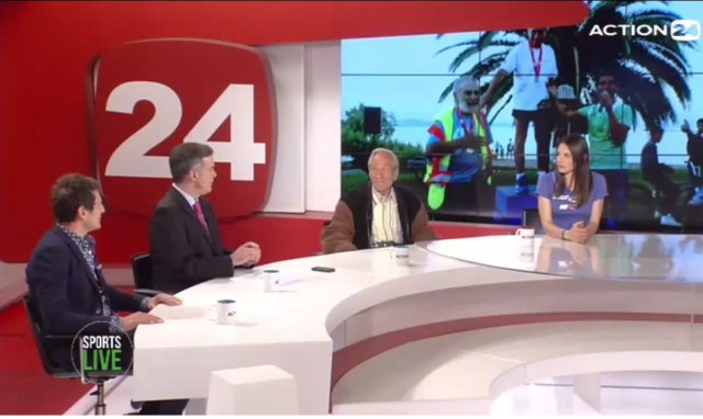 Οι Βλάσης Καραβασίλης και Στέλιος Πρασσάς στην εκπομπή Sports Live