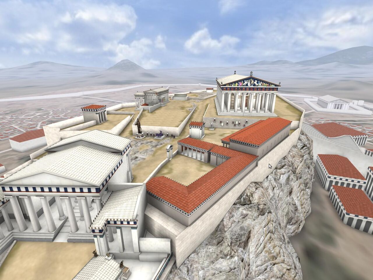 Εικονική ξενάγηση στην Ακρόπολη του 5ου αιώνα π.Χ.