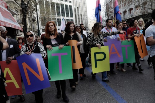 «Περίπατος κατά των διακρίσεων» στην Αθήνα