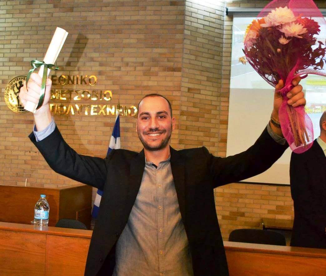 kλιk Φεβρουαρίου 2019: Η χαρά και η αγωνία μας... Βασίλης Λουίζος πτυχιούχος Πολιτικός Μηχανικός ΕΜΠ