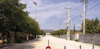Η αφετηρία του Αυθεντικού Μαραθωνίου Δρόμου στον Μαραθώνα, φωτογραφία αρχείου
