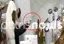 Ληστής βγαλμένος από κωμωδία μπήκε σε καφετέρια στη Μαραθιά Ηλείας και τα έκανε… ρόιδο (vid)
