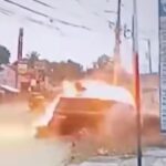 Αθάνατο Toyota άντεξε επίθεση με ρουκέτα και συνέχισε την πορεία του – Απίστευτο βίντεο