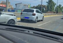 Τροχαίο ατύχημα στη Μαραθώνος στο ύψος του Σούπερ Μάρκετ Δούκας