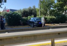Τροχαίο ατύχημα στο Πικέρμι – ΙΧ βγήκε από τον δρόμο