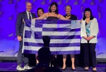 Η Σοφία Γούσιου από την Αγία Μαρίνα στην Καλιφόρνια για το Παγκόσμιο της Microsoft!