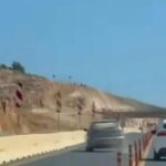Οδηγός πέρασε πάνω από τα κολωνάκια του ΒΟΑΚ για να κάνει προσπέραση