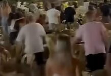 Ξύλο και των γονέων σε πανηγύρι στο Αντίρριο κι η ορχήστρα συνέχισε να παίζει μουσική (vid)!