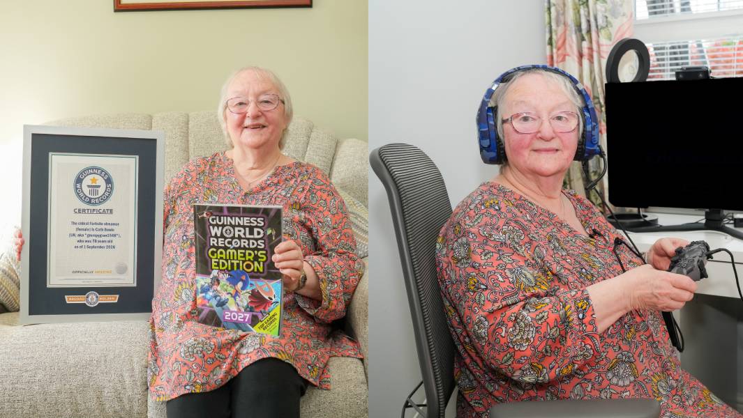 Η Cath Bowie, 78χρονη Fortnite streamer και κάτοχος ρεκόρ Γκίνες