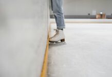 Το χτύπημα στο γόνατο που πάγωσε τον κόσμο: Το σκάνδαλο Harding–Kerrigan Παγοπέδιλα σε παγοδρόμιο, φωτογραφία αρχείου