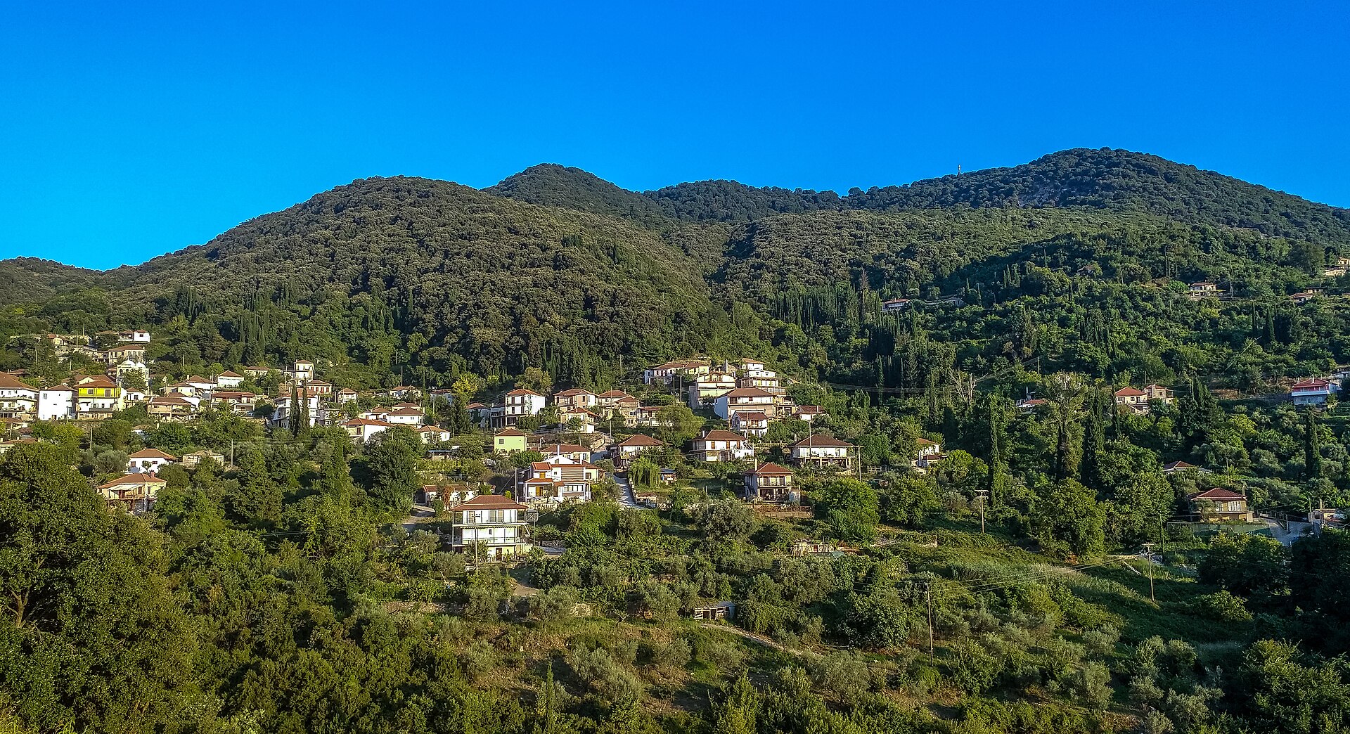 Πανοραμική άποψη της Ανάληψης Αιτωλοακαρνανίας