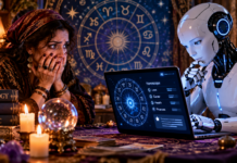 Οι αστρολόγοι φοβούνται ότι η AI θα τους πάρει τη δουλειά Αστρολόγος απέναντι σε τεχνητή νοημοσύνη που αναλύει ωροσκόπιο