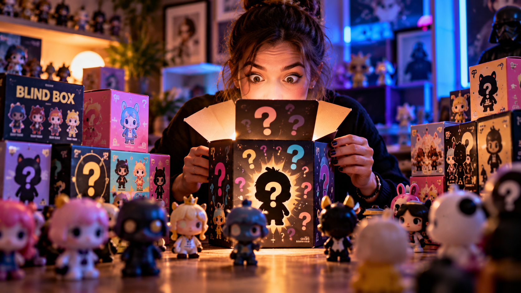 Άνοιγμα blind box με συλλεκτικές φιγούρες-έκπληξη