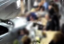 Αυτοκίνητο εισέβαλε σε ταβέρνα στον Εύοσμο Θεσσαλονίκης