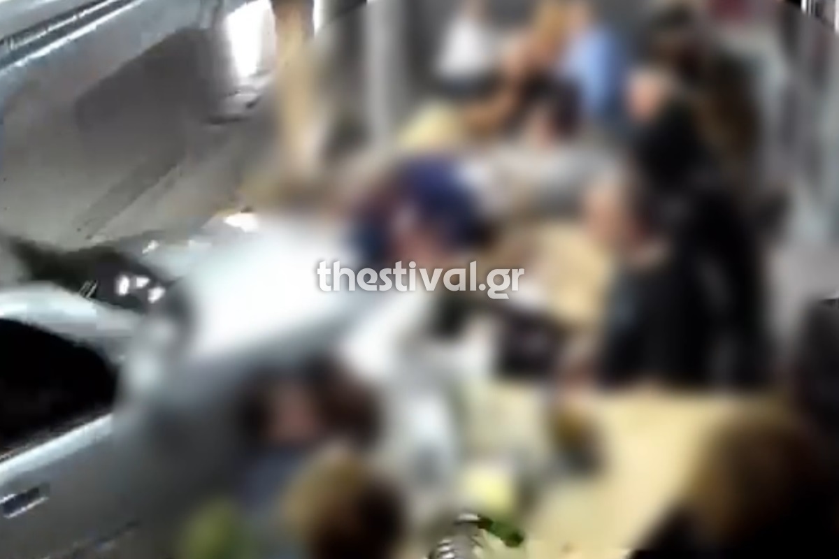 Αυτοκίνητο εισέβαλε σε ταβέρνα στον Εύοσμο Θεσσαλονίκης