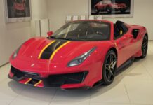 Κόκκινη Ferrari 488