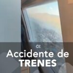 Καρέ από το βίντεο της RTVC για τη σύγκρουση δύο τρένων υψηλής ταχύτητας στην Ούρδα, Τολέδο, 28 Οκτωβρίου 2026