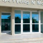 Η πραγματική είσοδος του Κέντρου Υγείας Νέας Μάκρης, φωτογραφία Δήμου Μαραθώνος