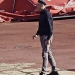 Στιγμιότυπο από τις εντάσεις στο ΔΑΚ Κοζάνης, κατά την αναμέτρηση Κοζάνη–Πανατολικός που διακόπηκε με σκορ 0-8