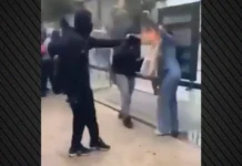 Στιγμιότυπο από το περιστατικό στη Μασσαλία