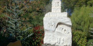 Αρχειακή φωτογραφία από την ιστορία της κοινότητας των λιγνιτωρύχων της Ραφήνας